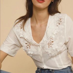 Rouje Alvaro Blouse Size US 10